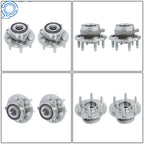 2X Wheel Bearing Hubs for Cadillac SRX (2010–2016) Saab 9-4X (2011)