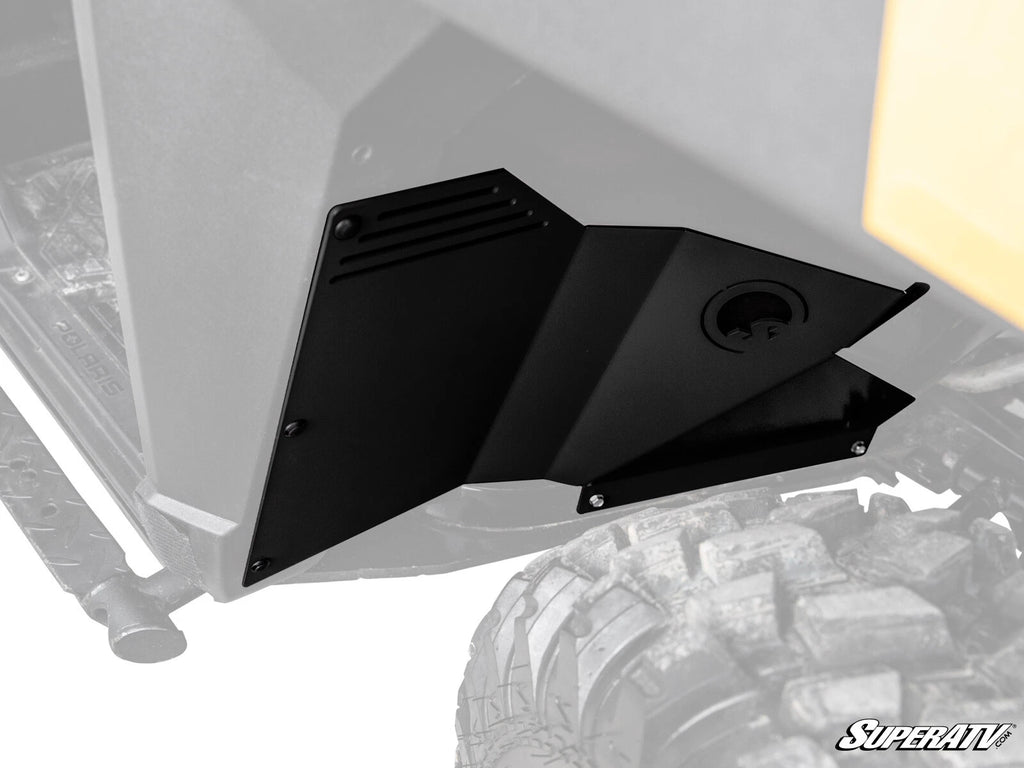Front Inner Fender Guards for Polaris Ranger XP 1000 (2019–2023) - Black