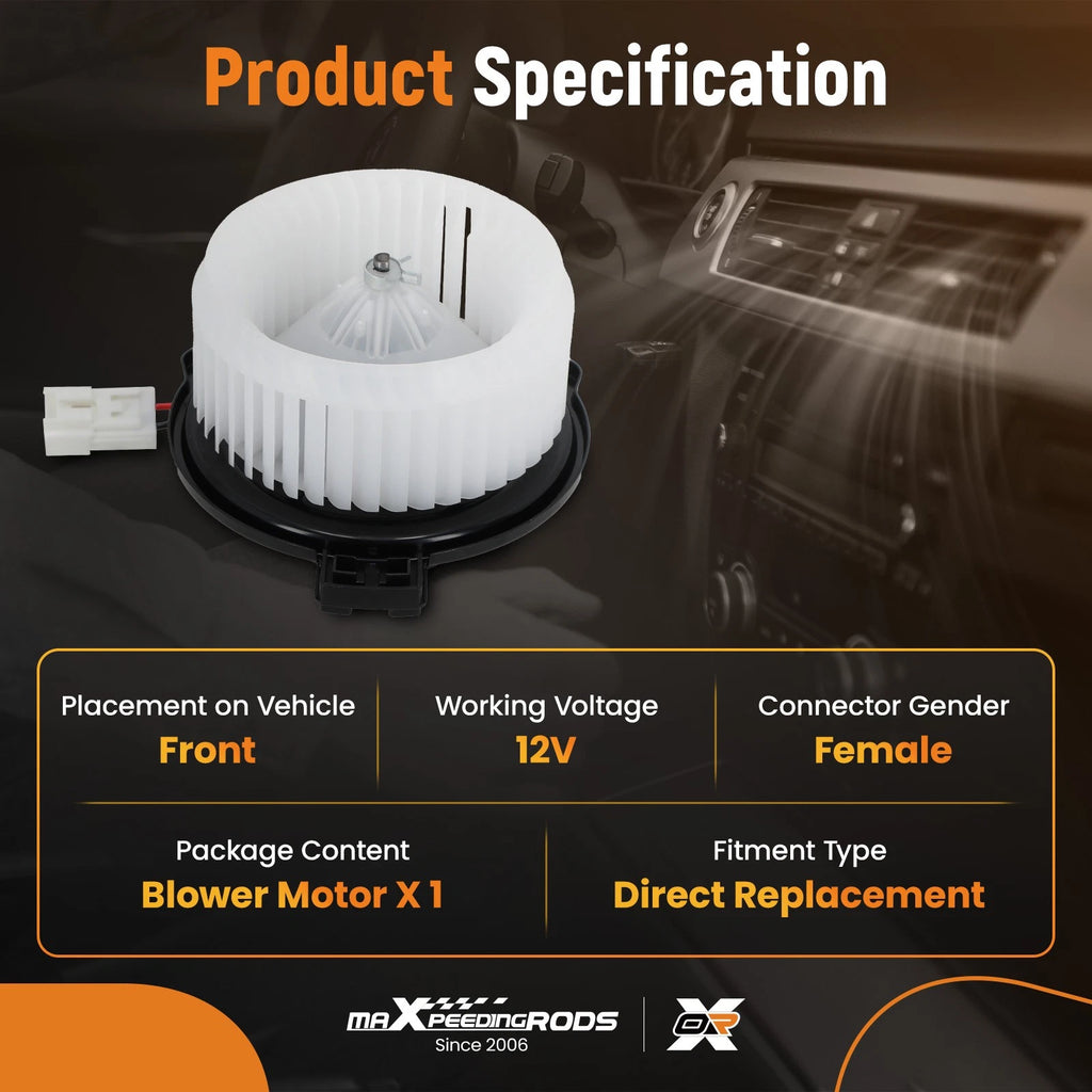 Heater Blower Motor for Mazda 6 (2014-2017)