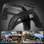Set of 4 Pocket Rivet Wheel Fender Flares for Toyota Tundra (2014–2021)