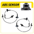 Set of 2 ABS Wheel Speed Sensors for Honda Civic (2012–2015) 57450-TR0-013