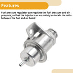 Fuel Pressure Regulator for Toyota Century (1991–1993) No. 17112555 Metal 20-70 Psi