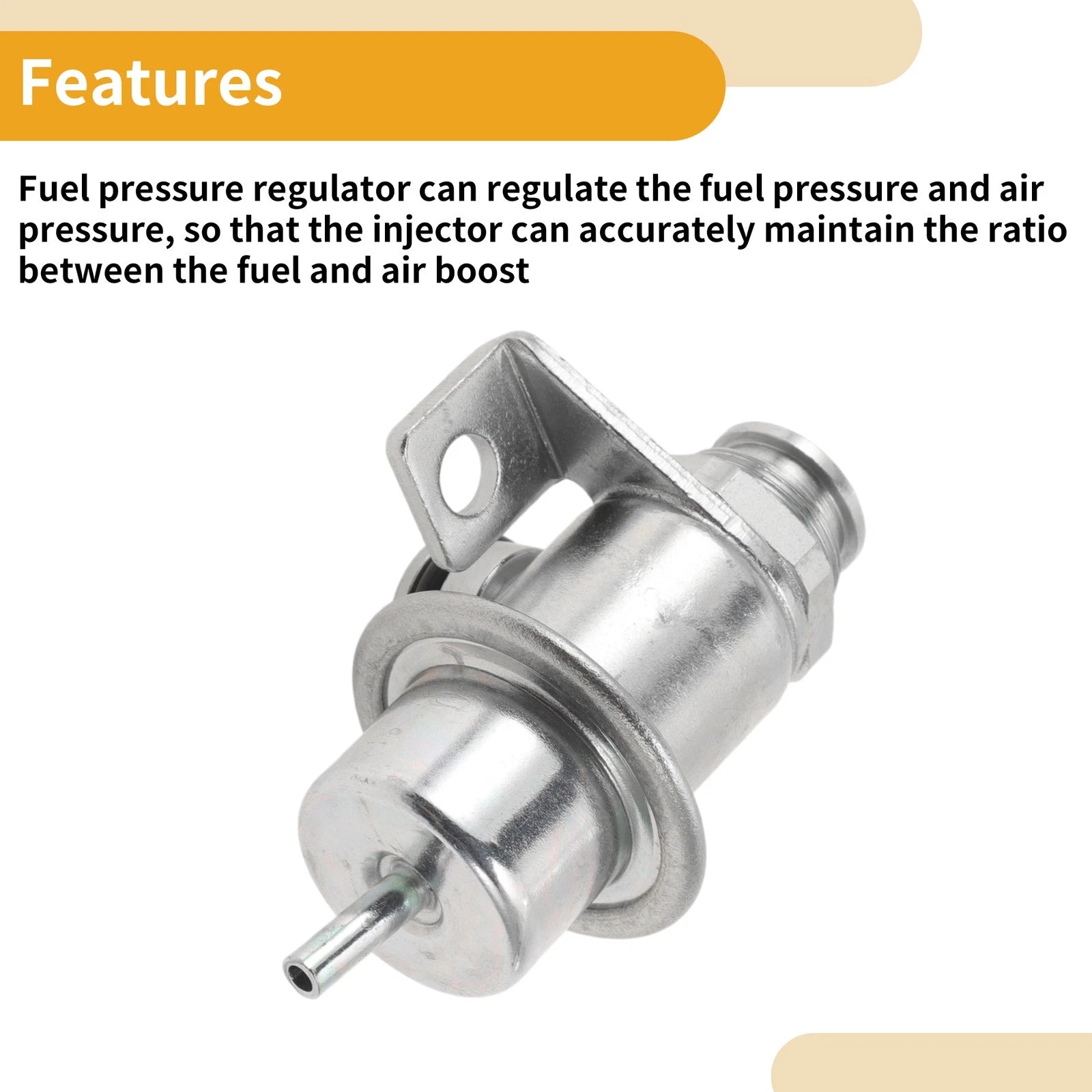 Fuel Pressure Regulator for Toyota Century (1991–1993) No. 17112555 Metal 20-70 Psi