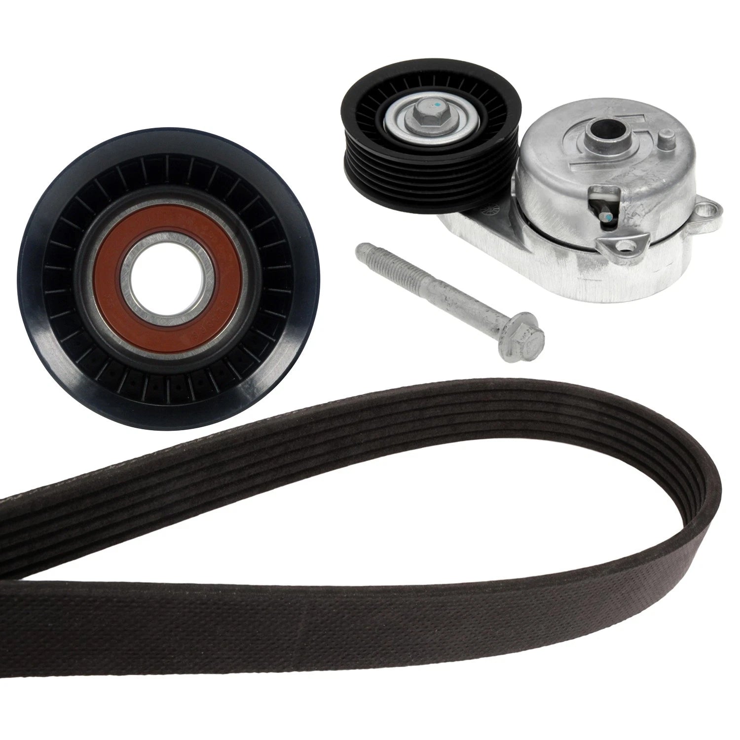Drive Belt Idler Pulley Tensioner Kit for Express 3500 K2500 (1996–2002)