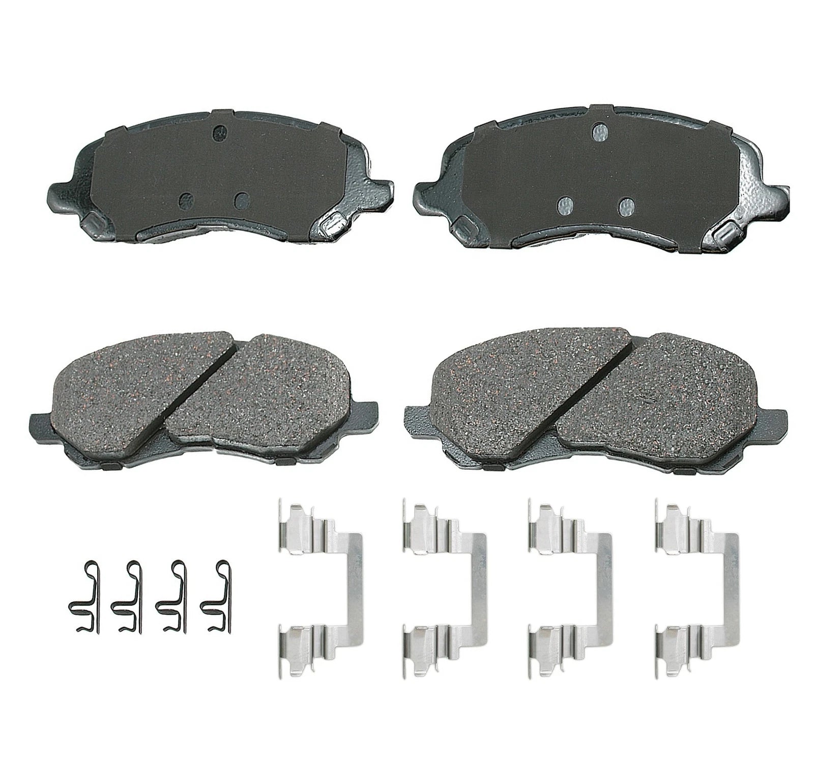 Front Brake Kit 294mm Rotors Akebono Ceramic Pad for Dodge Caliber/Compass/Patriot (2007–2012)
