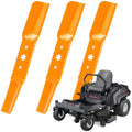 3 Pack Mower Blades for Cub Cadet XT1 XT2 50" Deck (MTD 942-05052A 742-05052A)