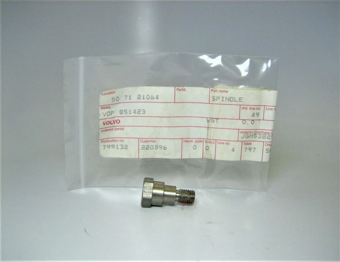 OEM Marine Sterndrive Intermediate Housing Spindle for Volvo Penta (N/A)