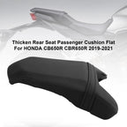Rear Seat Cushion for Honda CB650R CBR650R (2019–2023) Flat Black T9