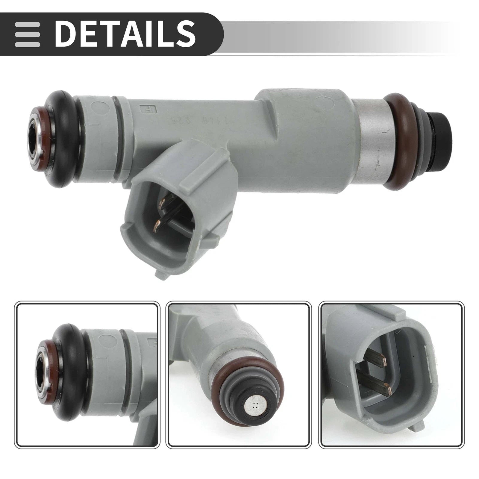 Fuel Injector No. 16600-ZH000 for Nissan Titan (2005–2007) 5.6L Gray