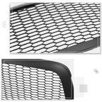Matte Honeycomb Mesh Front Bumper Hood Grille for Ram 1500 (2013–2020)