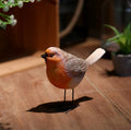Pair of Large Wren Bird Garden Ornaments Figurines