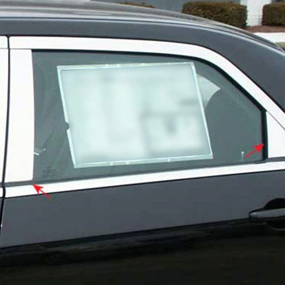 Luxury FX Chrome Pillar Post Trim Kit for Chrysler 300 (2005–2010)