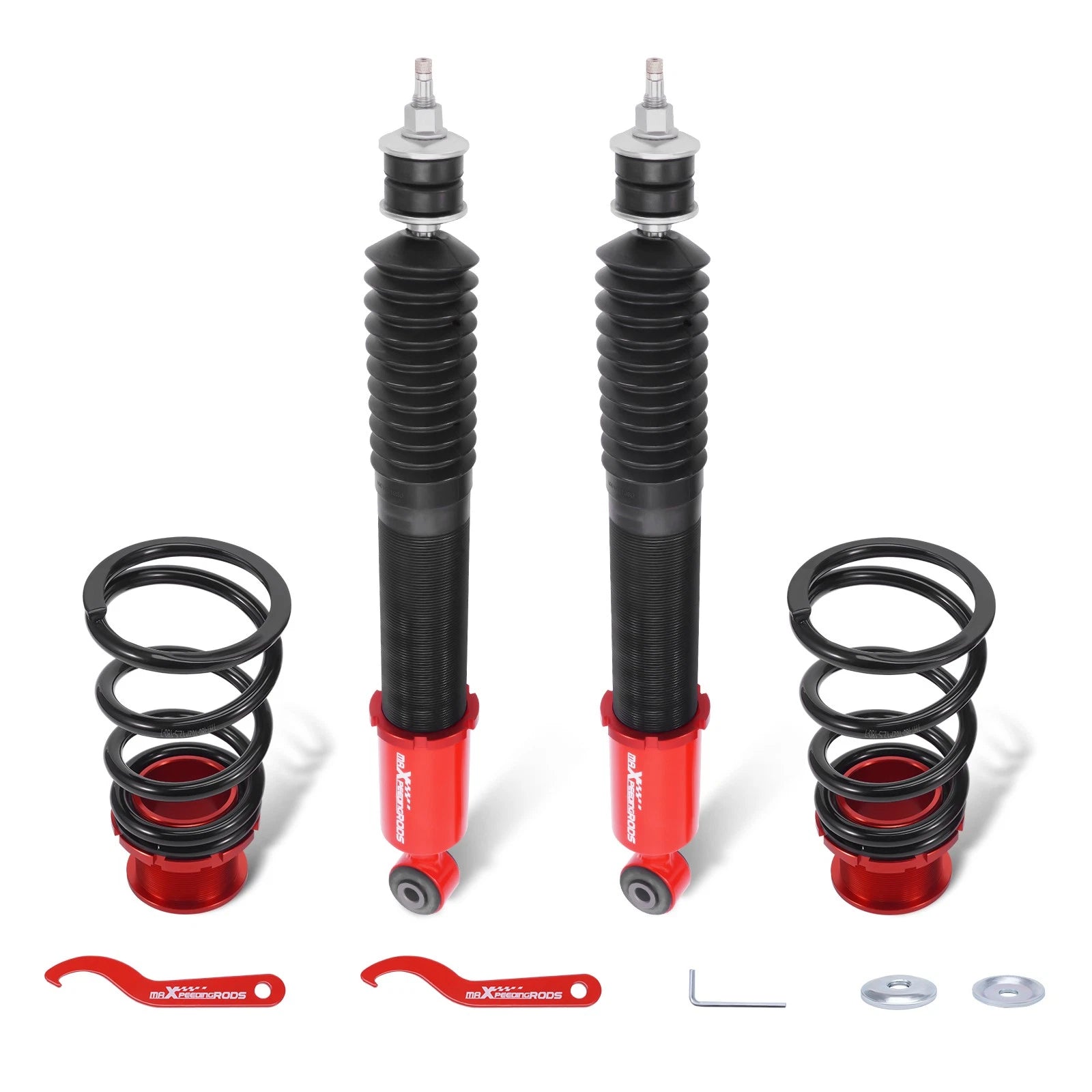 2X Adjustable Coilovers Kit for Ford Mustang (1994–2004)
