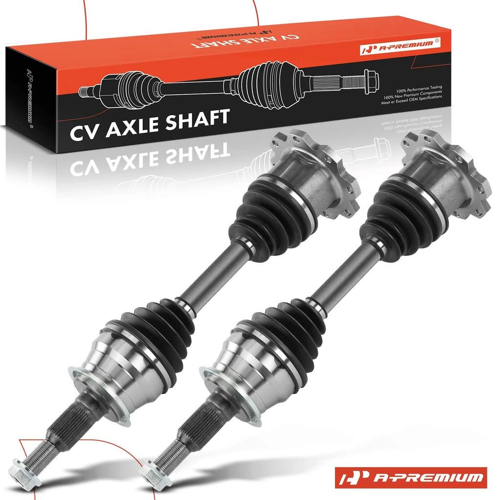 2X Front CV Axle Assembly for Chevy Silverado 2500 3500 HD GMC