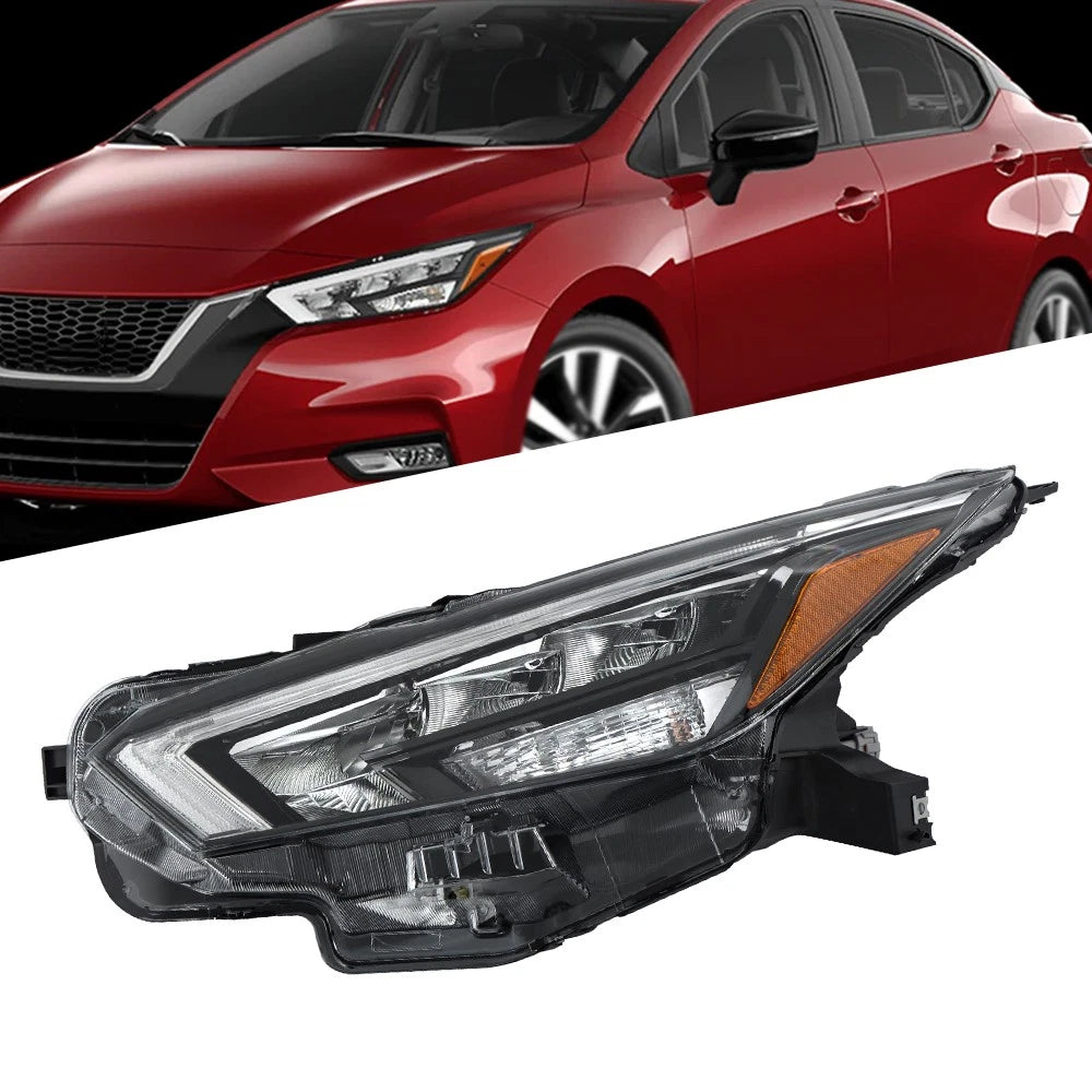 LED Headlight Assembly for Nissan Versa (2020â2021) Left Side