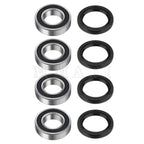 Set of 2 Front Wheel Bearing Seals for Kawasaki Mule (2010–2020)