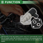 Idle Air Control Valve for Ford Escort (1997–2001) No.F7CZ9F715AC