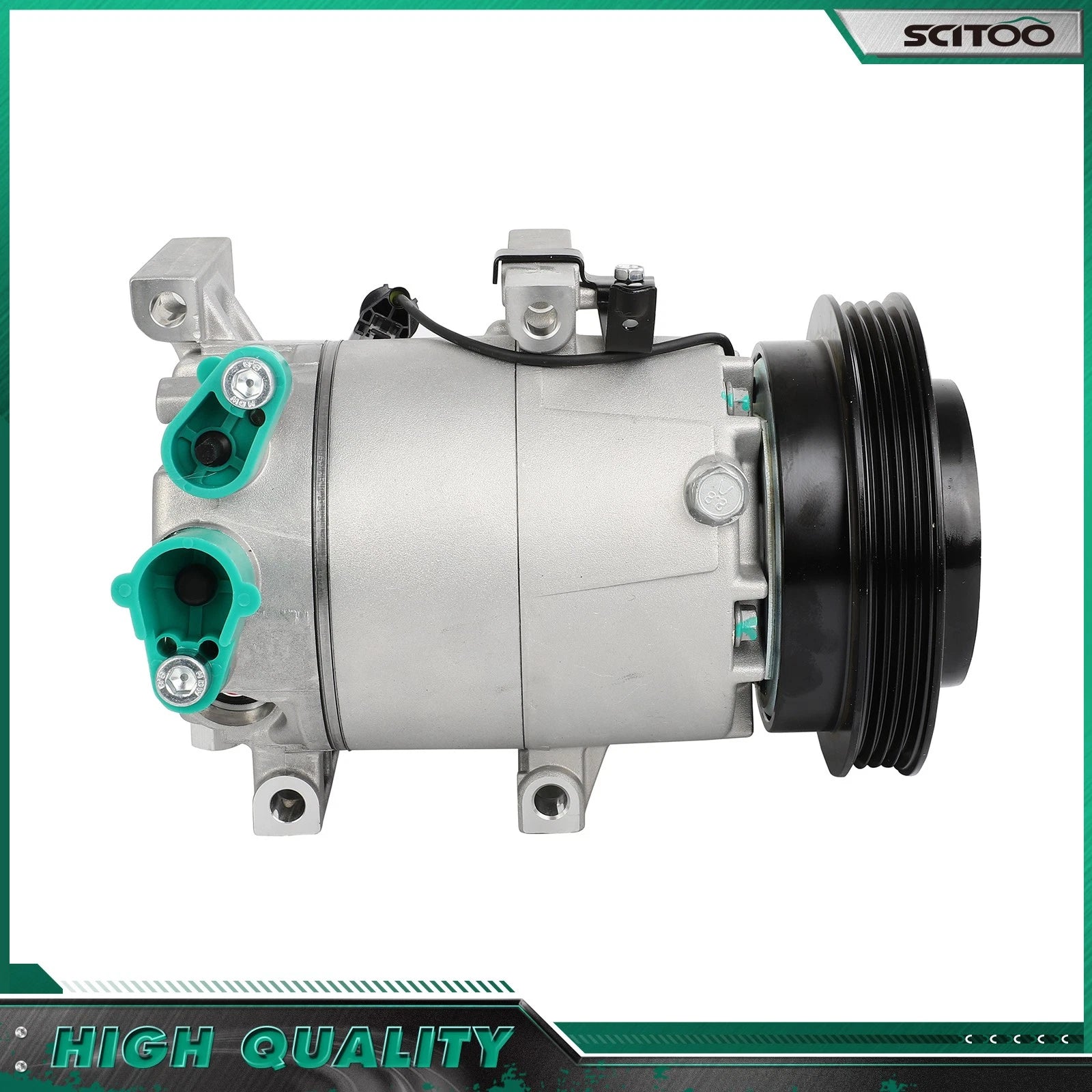 A/C Compressor w/Clutch for Hyundai Accent (2010–2011) CO 11217C