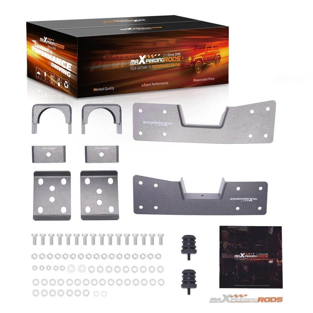 6" C-Notch Lowering Kit for GMC 1500, Chevy (1999–2007) 6 Lug