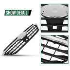 Front Bumper Upper Grille for Subaru Legacy (2020–2022) Black Chrome