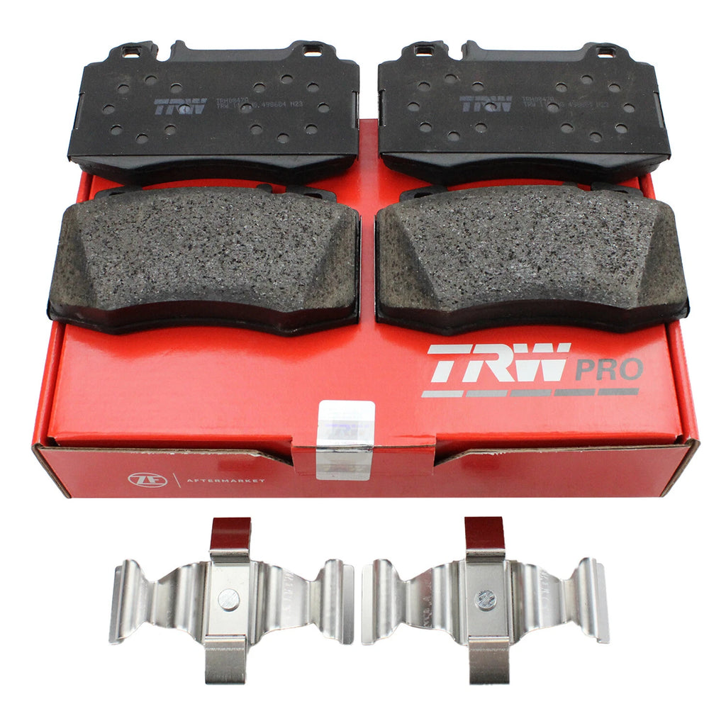 Set of 4 TRW Pro Low-Metallic Brake Pads for MB W203 CL203 W211 W163 W220 R171