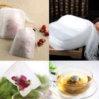 2X Disposable Filter Tea Bags for Heat Replacement Accessories