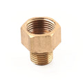 Brass G 3/8 Female to G 1/4 Male Pipe Reducer Adapter Fitting for Auto