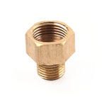Brass G 3/8 Female to G 1/4 Male Pipe Reducer Adapter Fitting for Auto