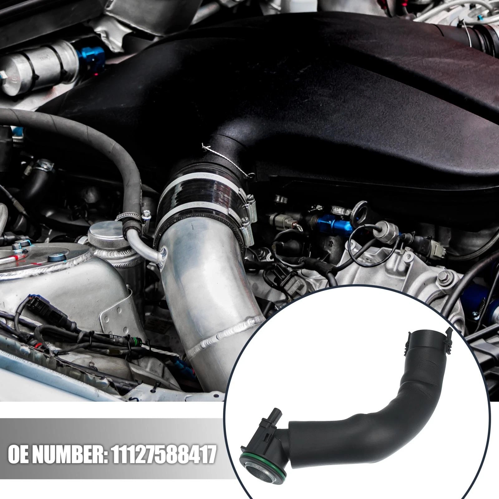 Crankcase Vent Hose for BMW X1 (2012–2013), X3 328i (2011) 11127588417