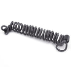 Black Motorcycle Disc Lock Security Reminder Anti-theft Rope Helmet Cable