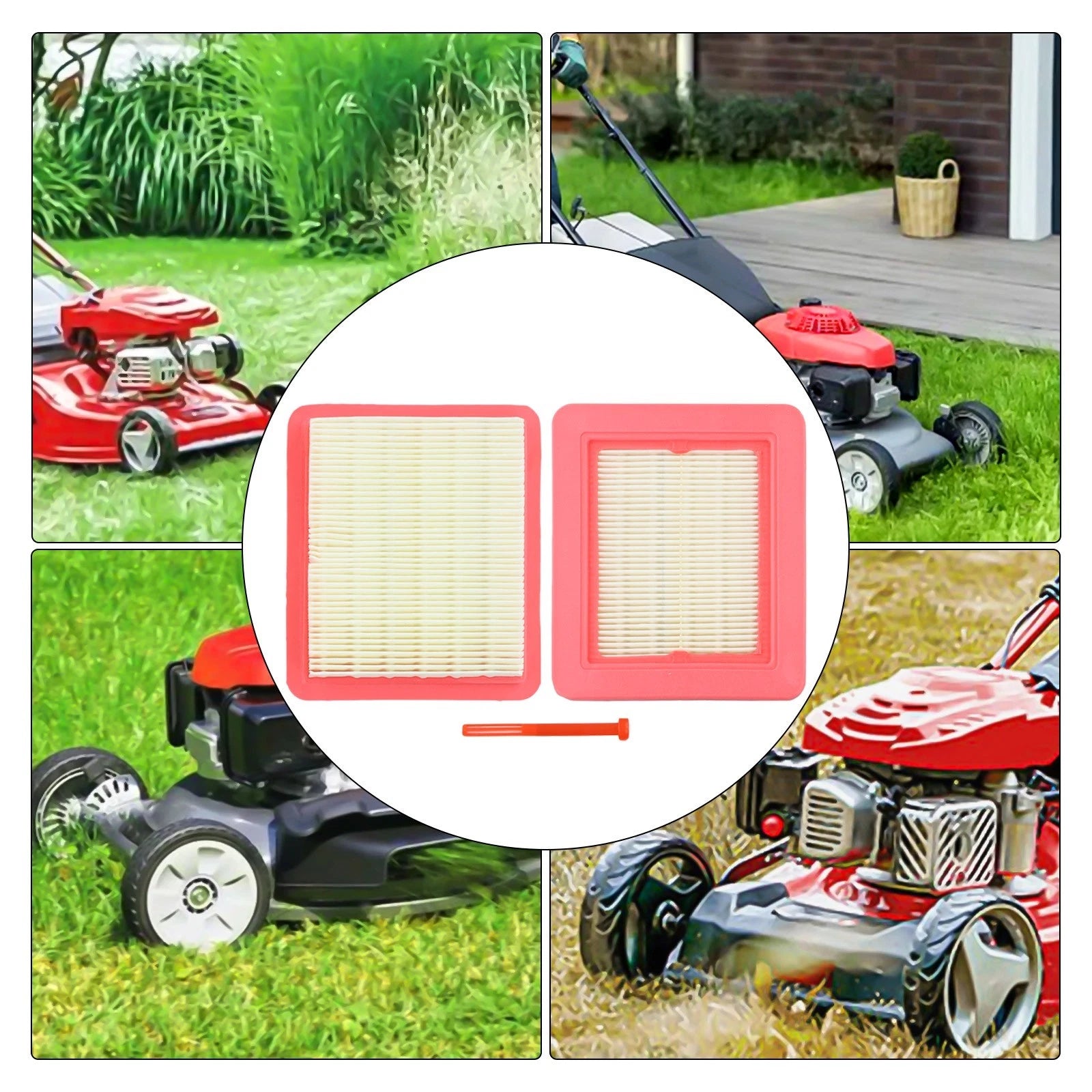 Air Filter Kit for Honda Lawn Mowers (with Oil Filters)