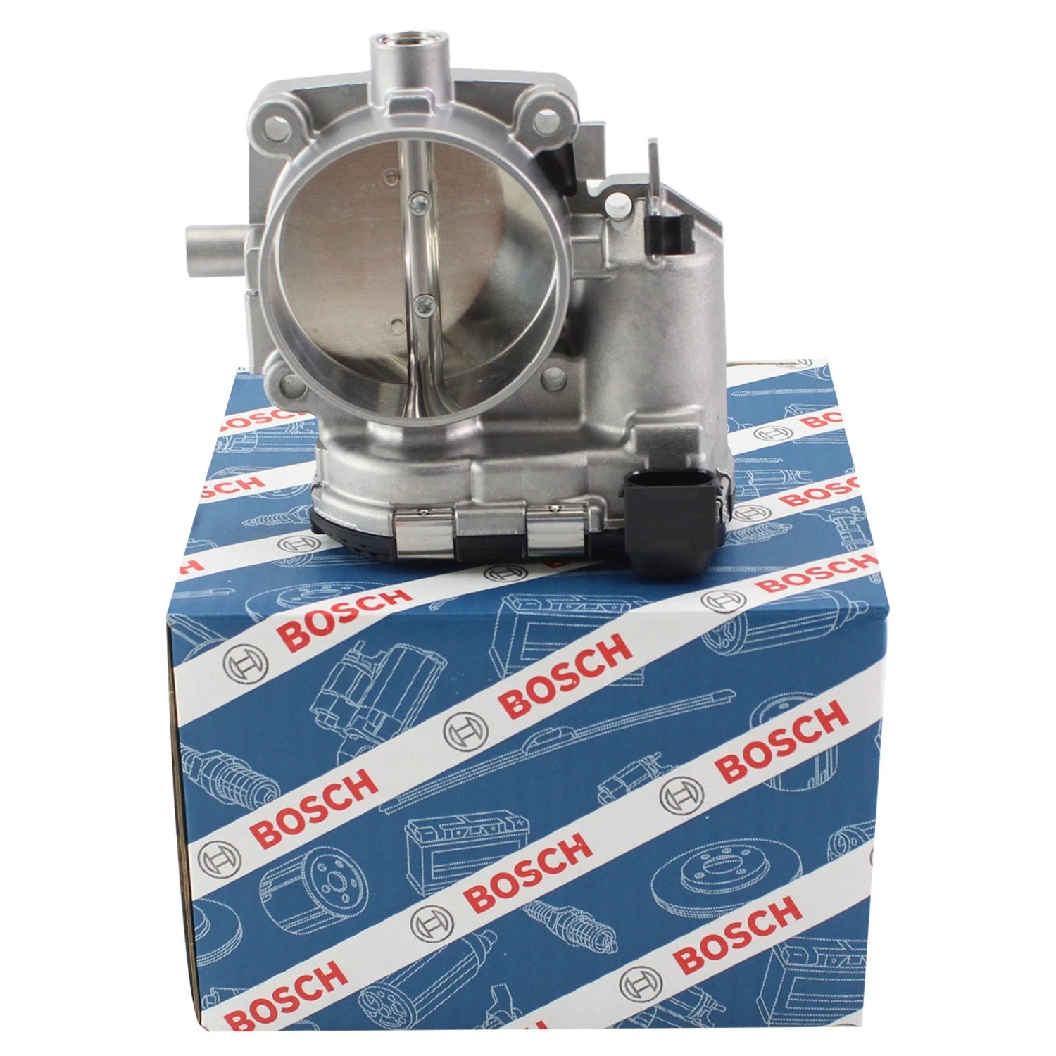 Throttle Body Housing for Mercedes W163 W164 R171 C230 (OEM Bosch)