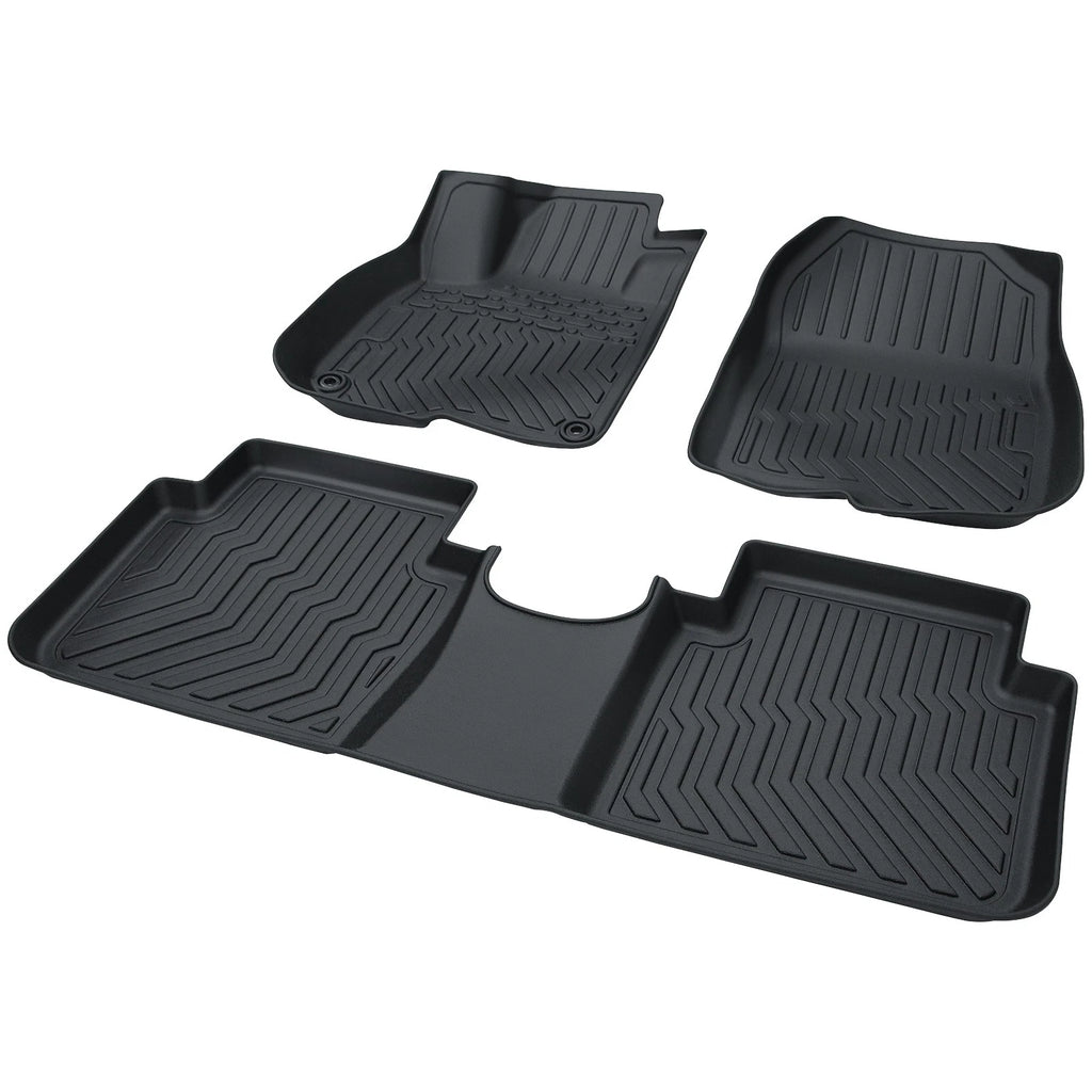 Set of 4 TPE Rubber All Weather Floor Mats for Honda CR-V (2017–2022)