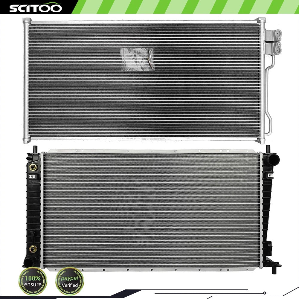 Radiator and A/C Condenser Kit for Ford Expedition (2004–2006) 5.4L V8
