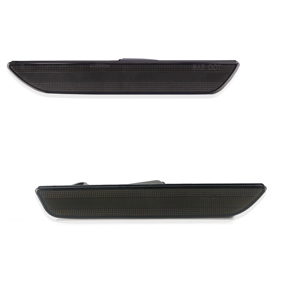 2X Smoked Lens Rear Side Marker Lights for Ford Mustang (2015–2022)