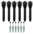 Set of 6 Ignition Coils & NGK Laser Iridium Spark Plugs for 200 Avenger 1500 V6