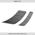 Stainless Black Billet Grill Insert for GMC Sierra 1500 (2007-2013)