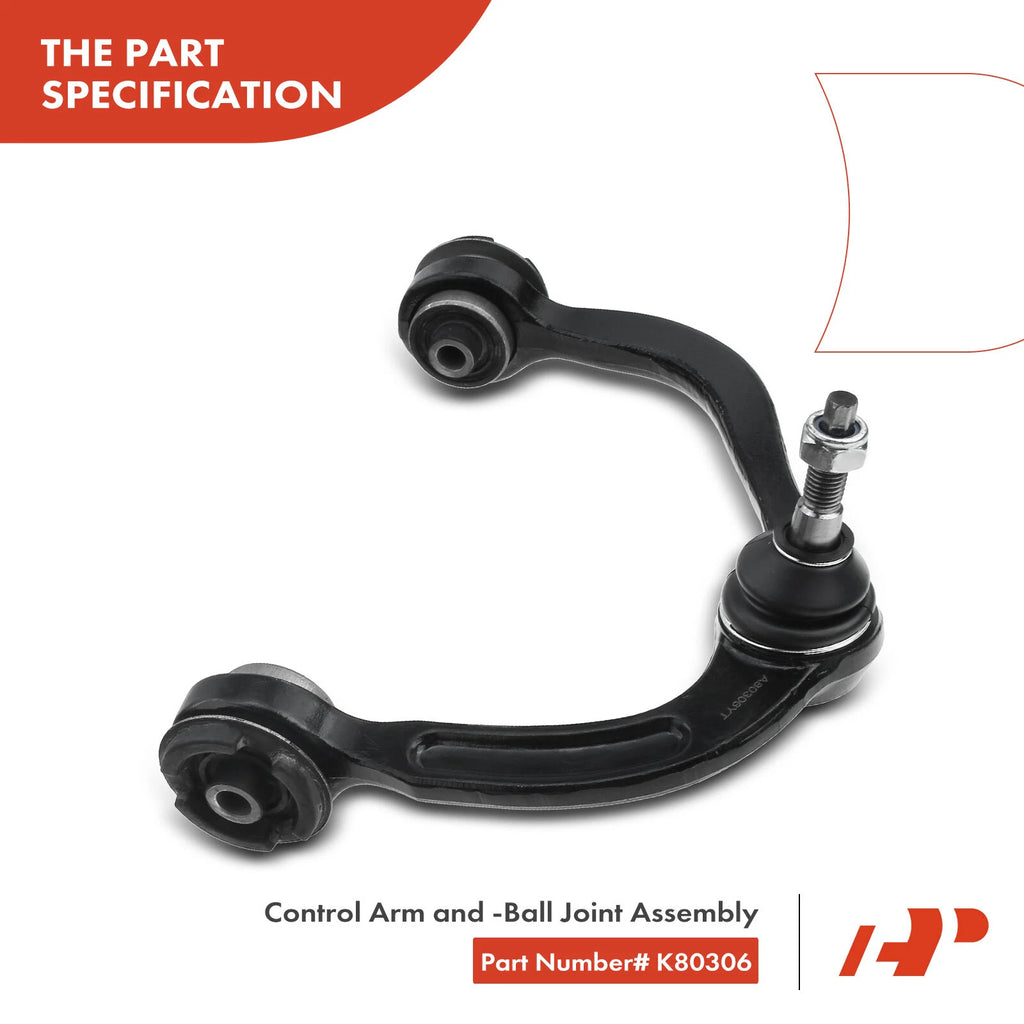 Set of 8 Front Control Arm Sway Bar Link Tie Rod Ends for Ford F-150 (2005–2008)