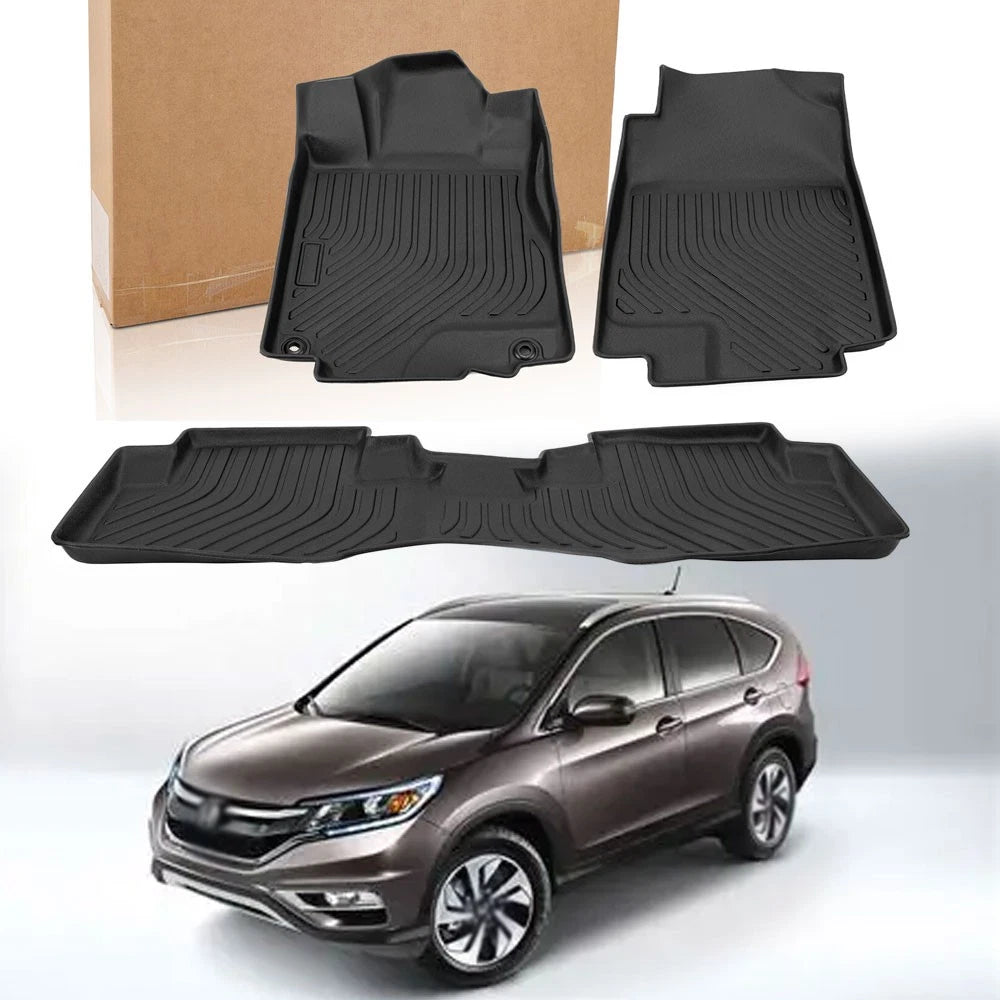 All-Weather Floor Mats Liners for Honda CR-V (2012–2016)