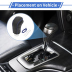 1 Pc Gear Shift Knob Cover for Hyundai Tucson (2015–2018) Black Blue