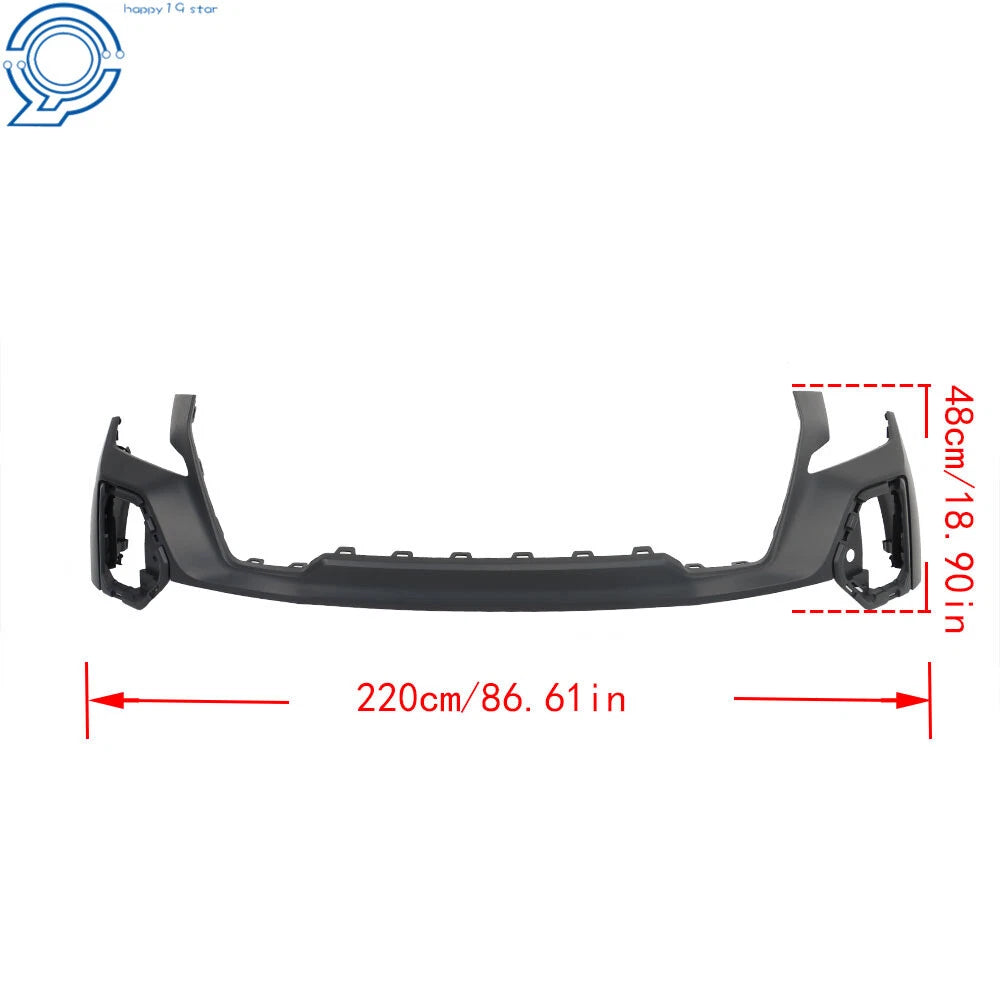 Front Upper Bumper Cover for GMC Sierra 1500 (2019-2021)