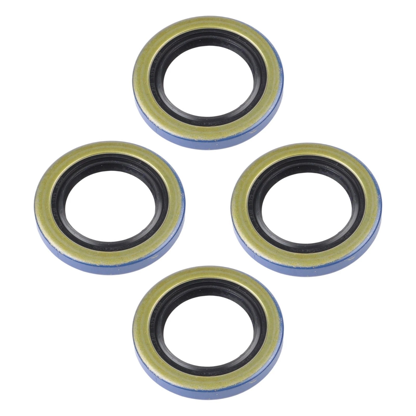 Set of 4 Double Lip Seals for Trailer Axles (34823, 12192TB)