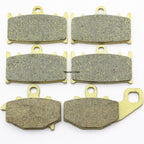 Front Rear Brake Pads for Kawasaki ZX6R ZX 600 F1/F2/F3 (1994–1997)