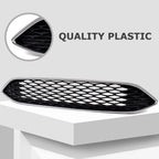 Front Upper Bumper Grille with Chrome Trim for Ford Focus (2015-2018)