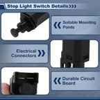 Brake Light Switch for Volkswagen Beetle (1998–2001) 322945515