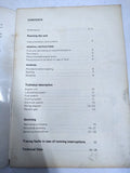 Marine Carburetor Instruction Book for Volvo Penta 2241 (1968)