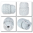 5/8" x 150' Double Braid Nylon Polyester Bull Rope for Arborist Rigging