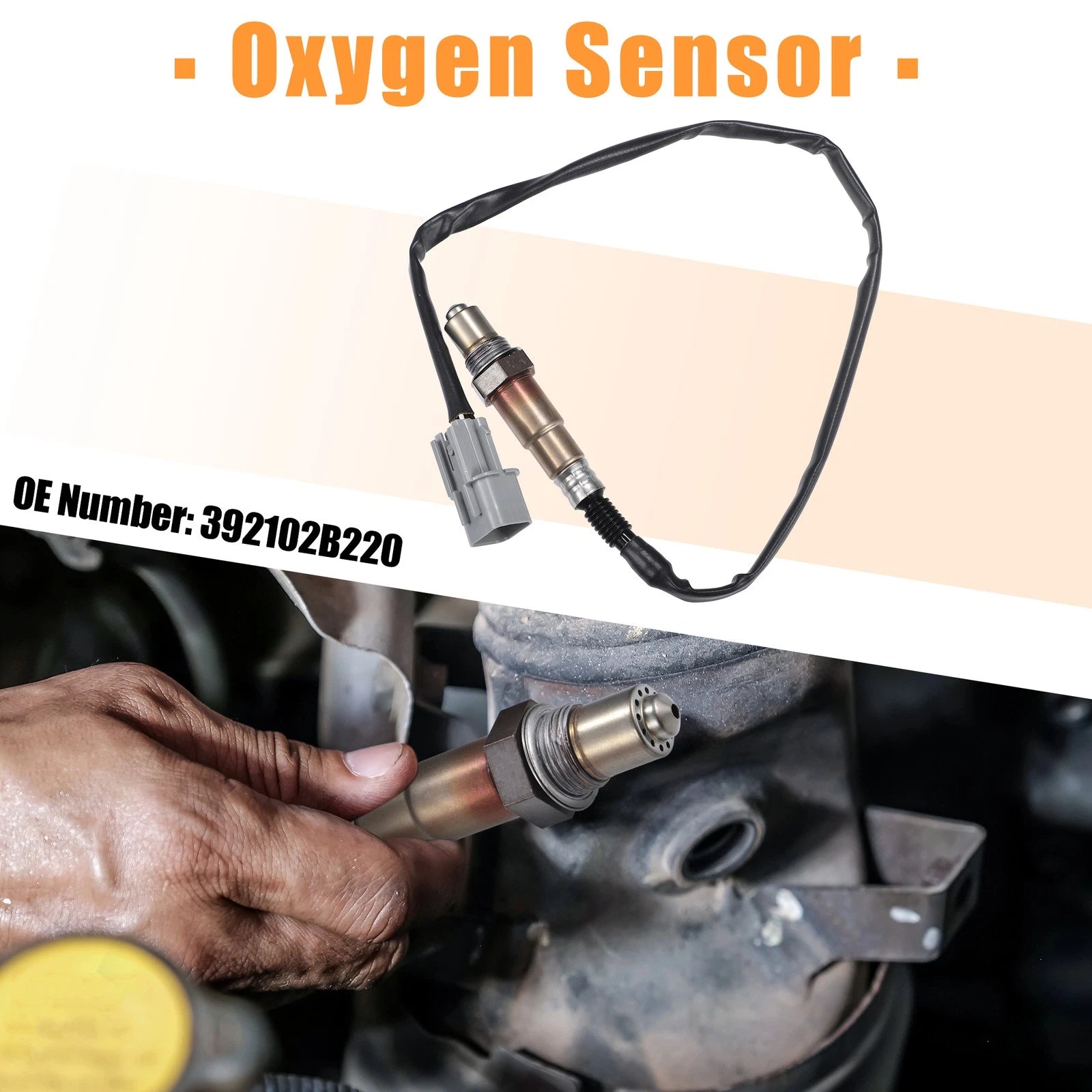 Rear Downstream Oxygen Sensor for Hyundai Veloster 1.6L L4 (2012–2017)