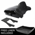 Chopped Trunk Backrest Mount Rack for Harley Touring (1997–2008)