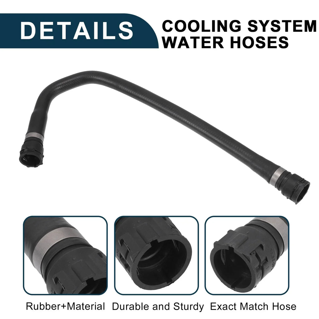 2x Radiator Hose for BMW 528i 2.8L / 530i 3.0L (1999-2000, 2001-03)